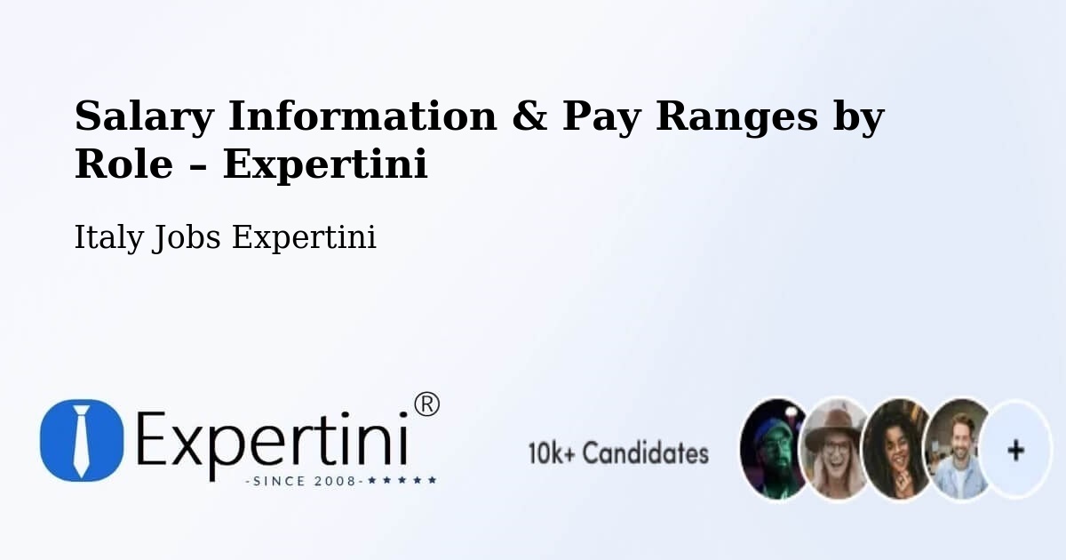 Salary Information & Pay Ranges – Brindisi - Brindisi, Italy Jobs Expertini